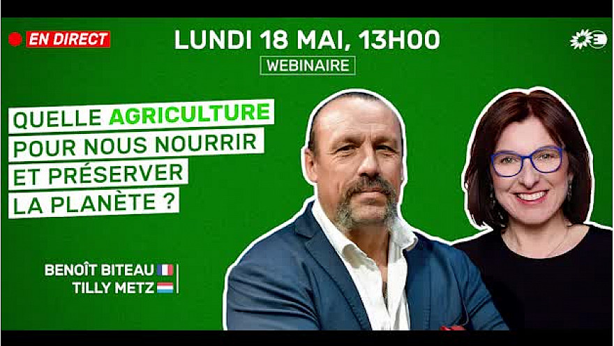 'quelle agriculture pour nourrir et préserver la planète ?' conférence des députés écologistes européens : #PAC @BenoitBiteau @MetzTilly